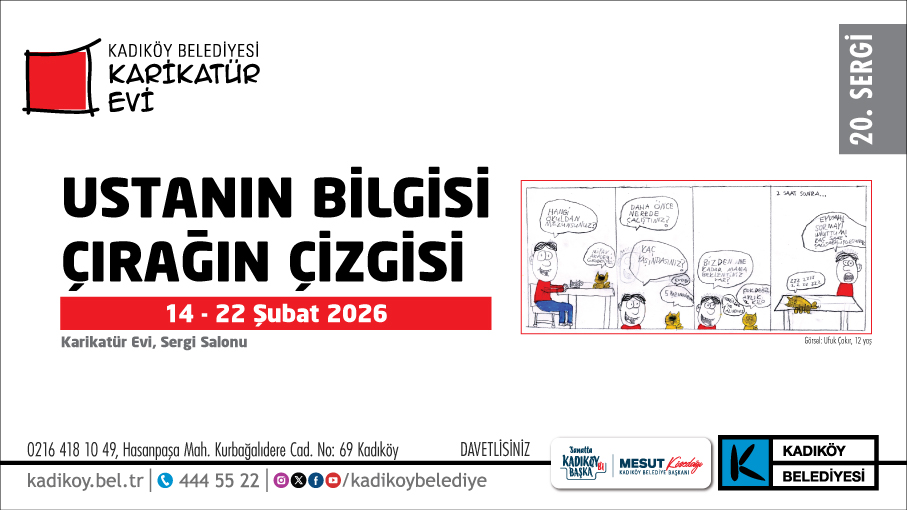 Karikatür Evi’nde sezonun ilk sergisi